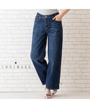【INDIMARK】デニムボーイズストレートパンツ