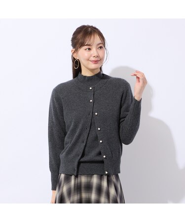 【アンサンブル対応】カシミヤニットカーディガン