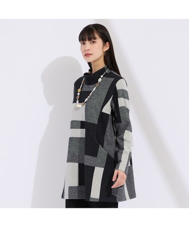【M~4L】両面起毛チェックTシャツ