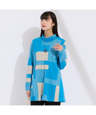 【M~4L】両面起毛チェックTシャツ