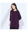【M～4L/セットアップ可】ドレープカットソーラインストーンTシャツ
