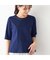 【洗える・綿100%・日本製】ハシゴ刺繍コットンTシャツ