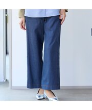 【洗える・快適ストレッチ・S~LLサイズ】コットンブレンドデニムパンツ