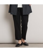 【手洗いOK・セットアップ対応】真空プリーツ・アンクル丈パンツ