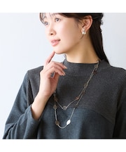 【一部店舗/WEB限定】リーフモチーフロングネックレス