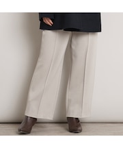 【手洗いOK・吸水発熱・保温】デュアルウォームストレートパンツ