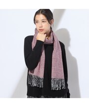 ウォッシャブルチェックストール