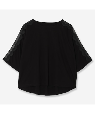 【洗える】レースコンビTシャツ