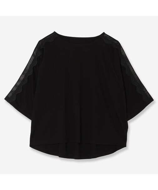 【洗える】レースコンビTシャツ