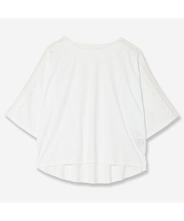 【洗える】レースコンビTシャツ