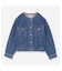 【JAPAN DENIM】ノーカラーデニムブルゾン
