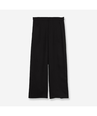 【セットアップ対応・洗える・S/M/Lサイズ】リネンブレンドワイドパンツ