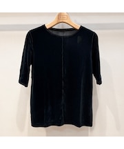 【限定ITEM・洗える】シアーベロアカットソー