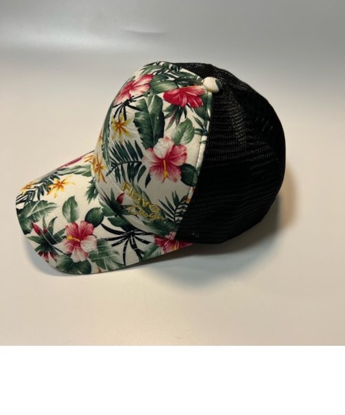 メッシュCAP(ハイビスカス)