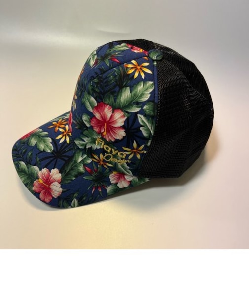 メッシュCAP(ハイビスカス)