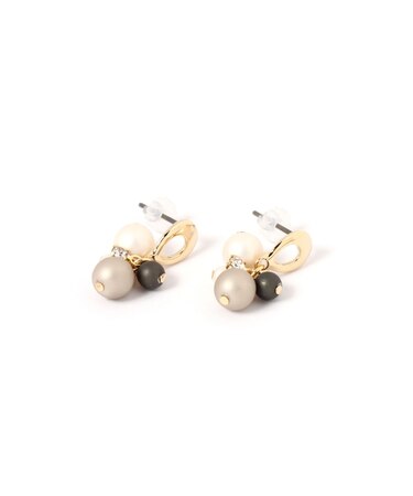 しずくメタルパーツピアス/635220