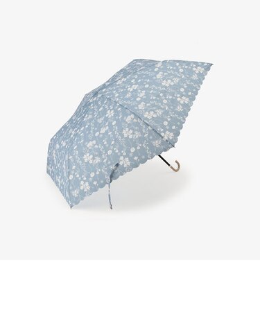シルエットフラワー折りたたみ傘 雨傘