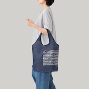 ロゴ抗菌保冷ショッピングラップバッグL