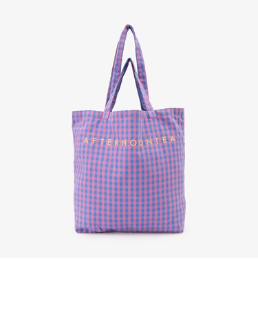 【WEB限定】ギンガムチェックトートバッグL