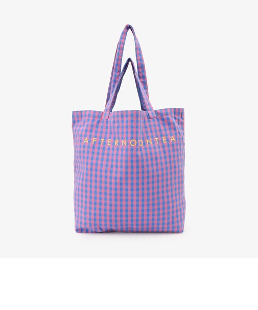 【WEB限定】ギンガムチェックトートバッグL