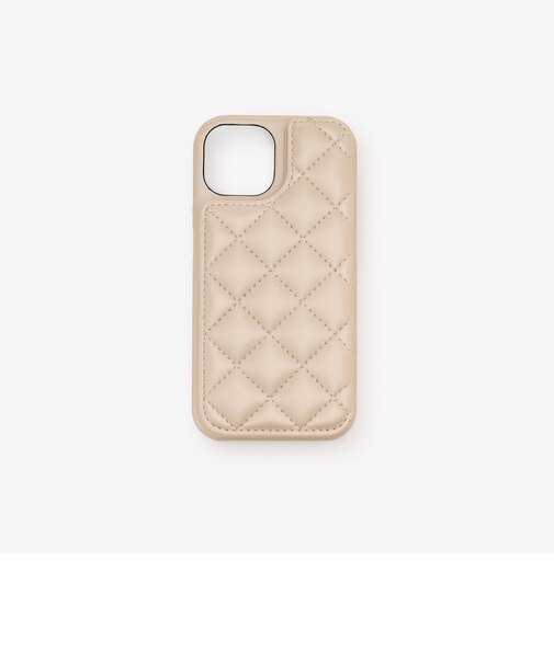 キルティングiPhone15/14ケース