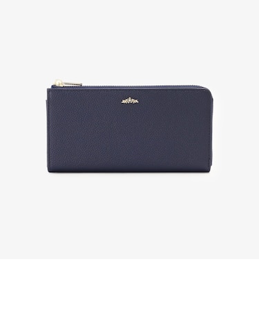 フラワーチャーム付き本革長財布/Afternoon Tea PREMIUM