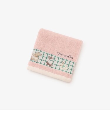 アニマル刺繍ミニタオル