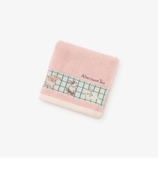 アニマル刺繍ミニタオル