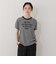 ボーダーロゴフレンチスリーブTシャツ