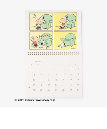 カレンダー A4/PEANUTS