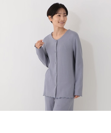 調温リブパジャマセット