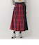 切替ギャザースカート/Afternoon Tea Original Tartans
