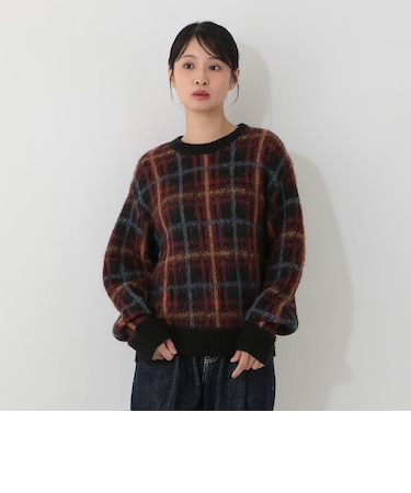 【洗える】シャギーニットプルオーバー/Afternoon Tea Original Tartans