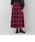 ツイルプリーツスカート/Afternoon Tea Original Tartans