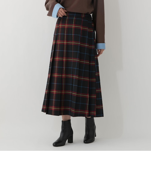 ツイルプリーツスカート/Afternoon Tea Original Tartans