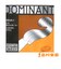 Dominant 1E-129 バイオリン弦 Mittel ボールエンド