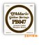 PB047 アコースティックギター弦 Phosphor Bronze Round 047 【バラ弦1本】