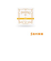 215421 GOLD ヴァイオリン弦 バイオリン弦 ゴールド G線 4/4用 Mittel ガット/シルバー巻 【バラ弦1本】