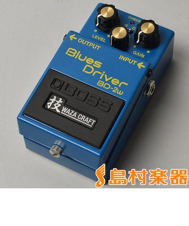 BD-2W (J) Blues Driver オーバードライブ エフェクター 銀ネジ 日本製 技クラフト WAZA CRAFT