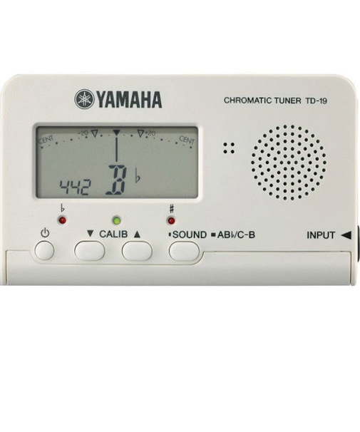 TD-19WH ホワイト クロマチックチューナー