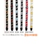 Monogrammed Straps 099-0681-000 ストラップ モノグラム [Black/Yellow/Brown]