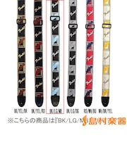 Monogrammed Strap Black/Light Grey/Blue ストラップ モノグラム