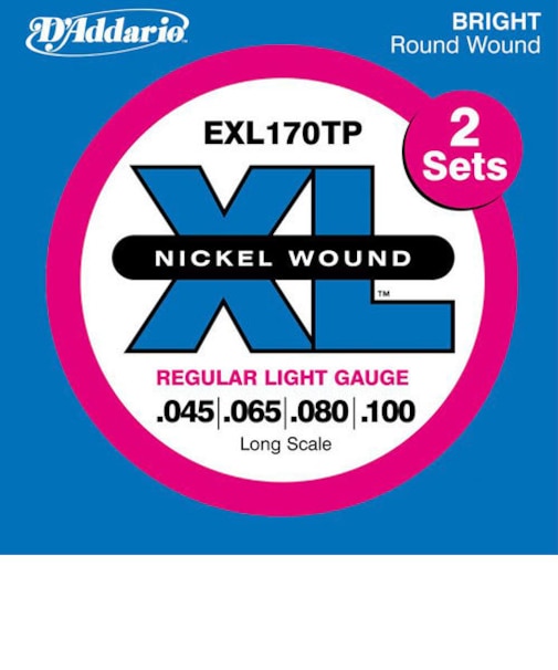 EXL170TP ニッケル 45-100 レギュラーライト 2セット