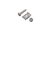 SR-GW25C クローム ストリングリテイナー ギター用 弦押さえ 羽根型 2.5mm