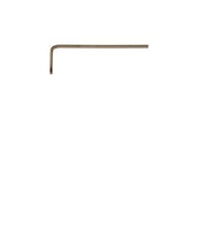WRE-1.27 六角レンチ インチサイズ .050インチ(1.27mm)