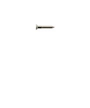 PSH-09NH ニッケル エスカッション用ビス リア用 ミリサイズ 8pcs ニッケル Φ2.4×L16mm 皿頭
