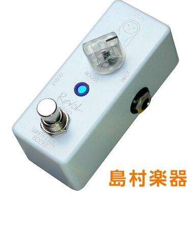 ECB-01 コンパクトエフェクター クリーンブースター WHITE OWL BOOST