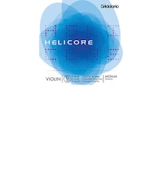 H313 4/4M バイオリン弦 ヘリコア Helicore Violin String 4/4スケール ミディアムテンションD線【バラ弦1本】