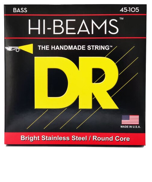 HI-BEAM MR-45 Stainless Medium 045-105 エレキベース弦【ディーアール ハイビーム】
