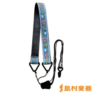 NO1200/BLU カミヤ ウクレレストラップ